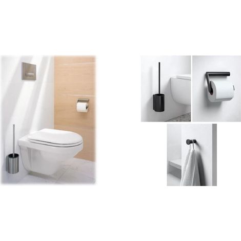 Set accessoires WC - Finition : Chromée - réf : 19701011490 - KEUCO (1/3)