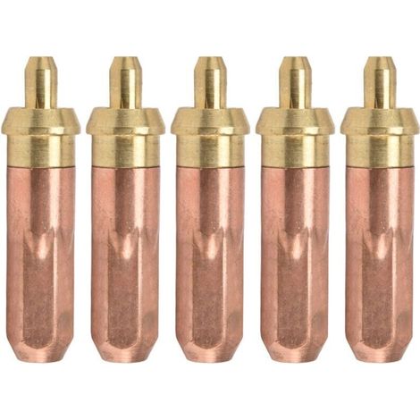 5 pièces buses de coupage acétylène pour chalumeau soudage accessoire kit outil G01‑300 4 (1/5)