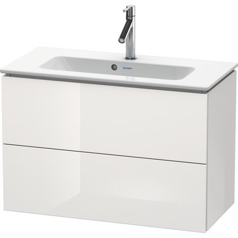 Duravit L-Cube mueble bajo lavabo suspendido, Compact, 2 cajones, (1/5)