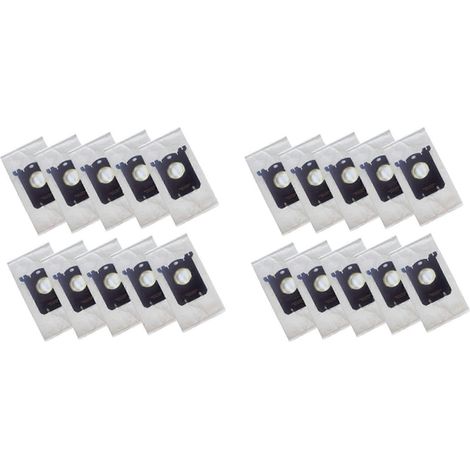 Lot de 20 sacs à poussière de rechange pour aspirateur Electrolux S Bag Classic EL200F EL8500 (1/5)