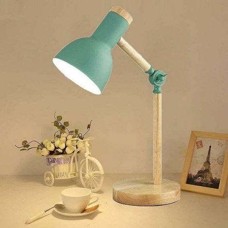 Lampe de chevet - - - Scandinave/Moderne - Douille E27 LED - Verte 45 cm (1/4)