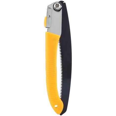 Foldable Saw for Pruning and Felling, Multifunctional Garden Saw for Fruit Trees, Curved Curved Blade 270mm (1/2)