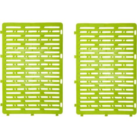 Protections de tronc d'arbre, lot de 2 (20 x 30 cm), housse de protection d'arbre extensible, protection de tronc Protection d'arbre Wild Bite(Matcha vert) (1/5)