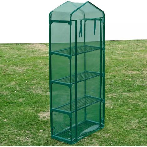 vidaXL Serra con 4 Ripiani