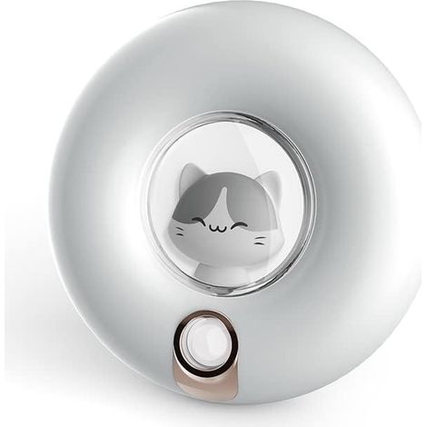 Veilleuse à capteur de mouvement rechargeable pour enfants, éclairage d'armoire à intensité variable pour placard, chambre, couloir, abri de toilette, garage (1/5)