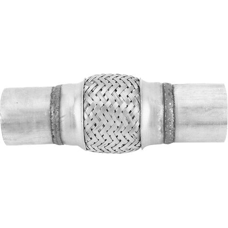 Tuyau ondulé en acier inoxydable 51mm x 200mm, flexible universel pour échappement, joint de dilatation, collecteur et conduit (1/5)