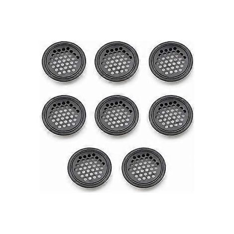 Stck 35 mm rundes Lftungsgitter aus Edelstahl, rundes, flaches Lftungsloch fr die Belftung von Kche, Bad, Schrank, Bcherregal und Kleiderschrank (1/4)