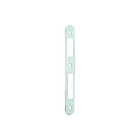 Thirard – Gâche pour crémone zinguée à bouts ronds – Hauteur 170mm – Conçue pour serrures à encastrer – Résistance à l'usure et à la corrosion (1/2)