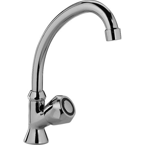 Paffoni Danubio série robinet d'évier avec bec pivotant DA091CR  Chromé - Laiton