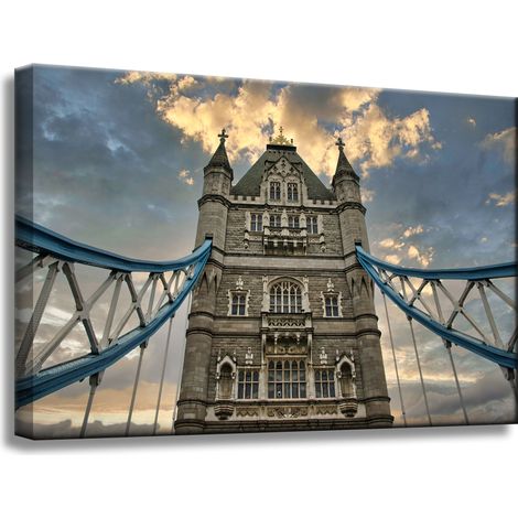 Leinwanddruck Architektur Bridge of England 60x40 cm