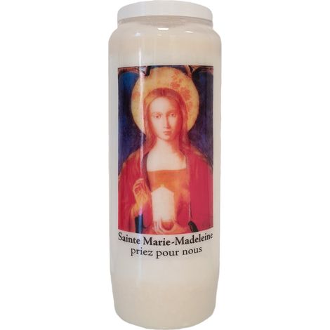 Bougie Sainte Marie Madeleine neuvaine