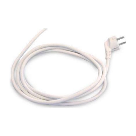 PVC-Kabel mit Stecker 3x1mm 1,5M Weiß GSC 001101091