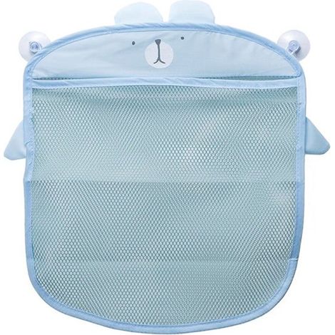 Organizzatore per giocattoli da bagno, ad asciugatura rapida, appendi angoli, organizer multifunzionale per doccia con grande capacità (1/4)