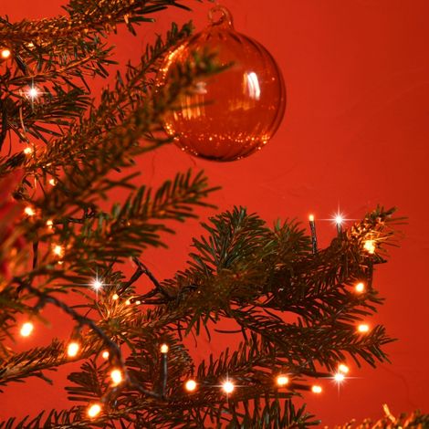 Guirlande lumineuse de Noël compacte LED cuivre flash 5 m (1/4)