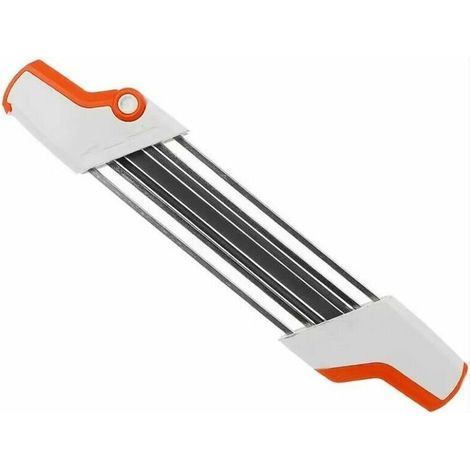 Porte-lime 2 en 1 pour chane de trononneuse 3/8" P 4,0 mm Affteur de chane trononneuse Mini lime à meuleuse électrique portable (1/5)