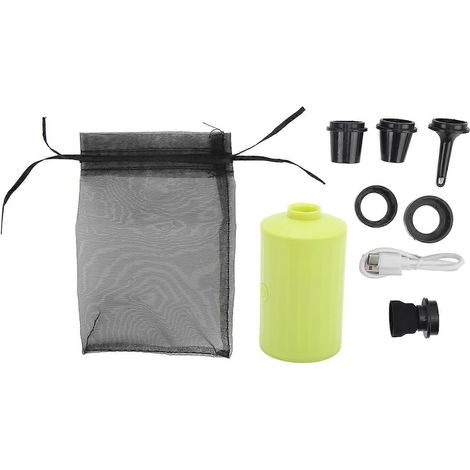 Mini-USB-Luftpumpe, tragbar, mit 6 Mehrzweckdüsen für den Outdoor-Einsatz, wiederaufladbarer elektrischer Aufblaser, kompakt und vielseitig (1/5)