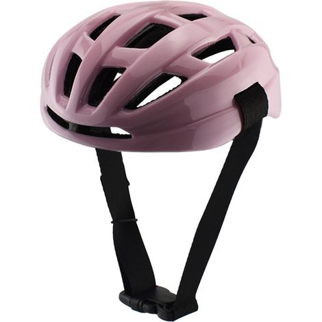 Casque pour chien de taille moyenne, casque de moto ventilé pour chien, casque pour chaton et chiot avec sangle réglable, rose (1/5)