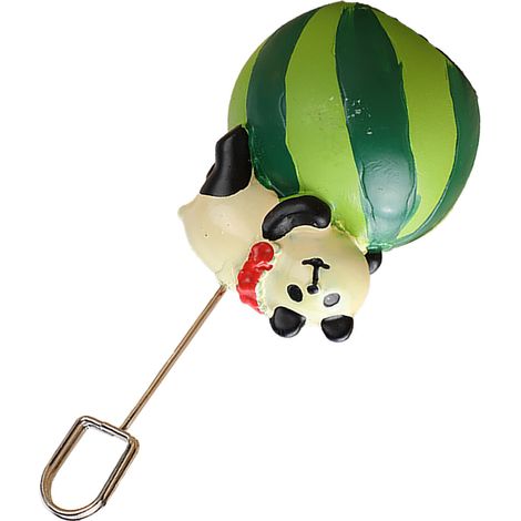 Pince à photos porte-mémos en résine, décoration panda pour bureau, support de notes avec clip, présentoir de photos pour maison. (1/5)
