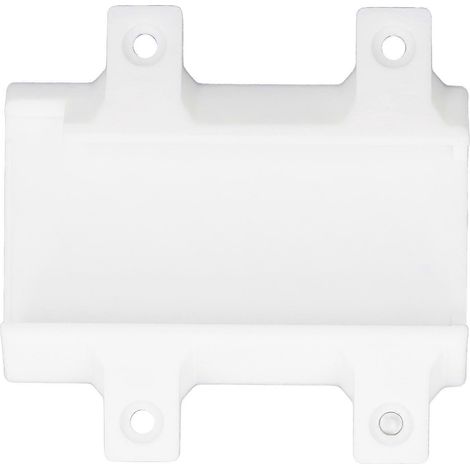 Wandhalterung für Ethernet-Adapter, weiß, ABS, robuste Konstruktion, sichere Montage