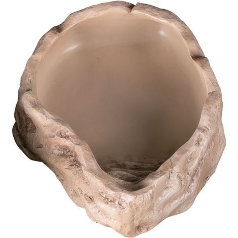 Ciotola per terrario per acqua e cibo per serpenti, agama, gechi, corazza, 20x16x5 cm (1/5)