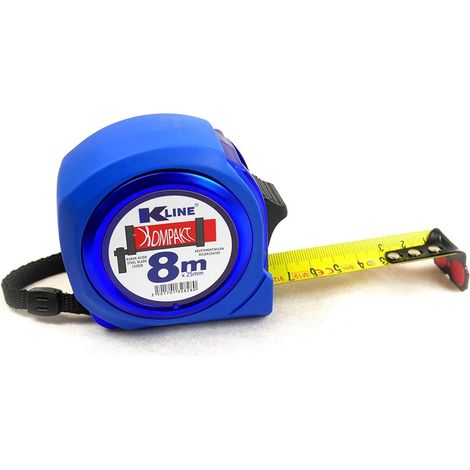 KELI - Lot de 6 Mètres Ruban Ultra Compact 8M (1/5)