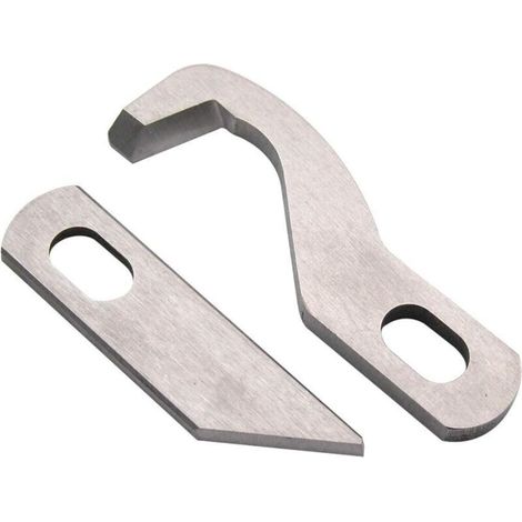 Ensemble de couteaux de surjeteuse supérieur et inférieur compatible avec/remplacement pour la marque Singer S14-78 Pfaff Brand Element 1450OL