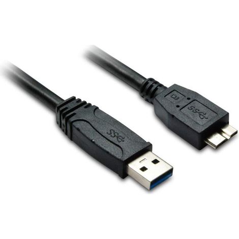 Câble Metronic 470221 Micro USB 3.0 - 2m Noir