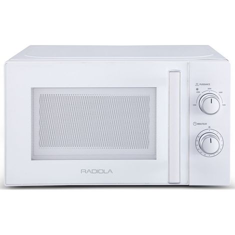 microondas solo 20l 700w blanco - RAMW20SMW - Radiola -