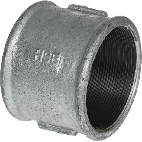 Raccord en fonte malléable manchon 3’’ FF/FF