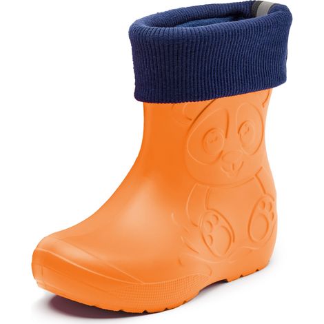 Ladeheid Bottes de Pluie Thermiques Légères pour Enfants Doublées LA-CA-249 (Orange (151c), 32/33 EU)