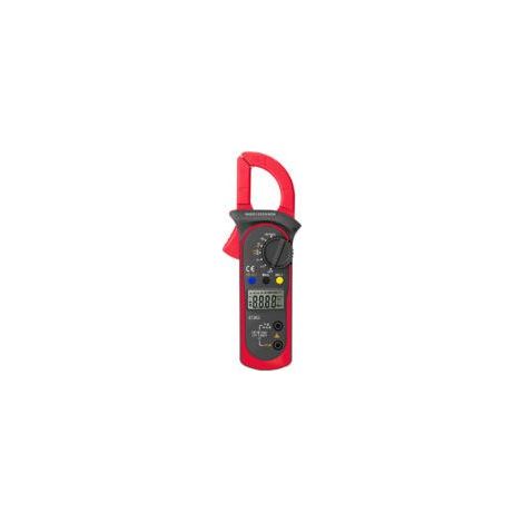 Pinza amperimétrica digital – Multímetro y voltímetro automático – Medición de tensión AC/DC, corriente, resistencia, continuidad, prueba de diodo (1/5)
