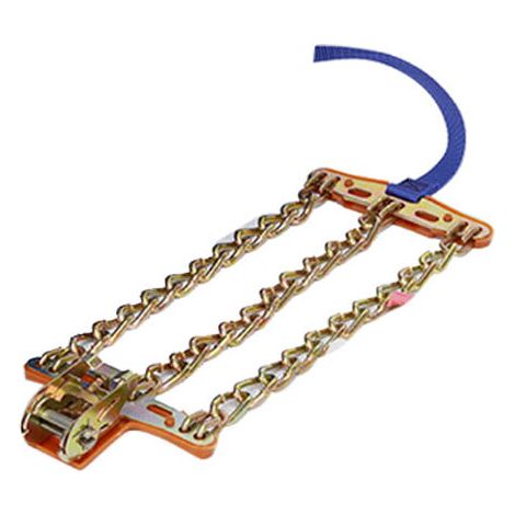 RHG Chaînes à Neige pour Voitures, chaînes de sécurité antidérapantes pour pneus de Neige d'hiver, chaînes de sécurité pour Voiture/SUV/Camion,1pc (1/5)