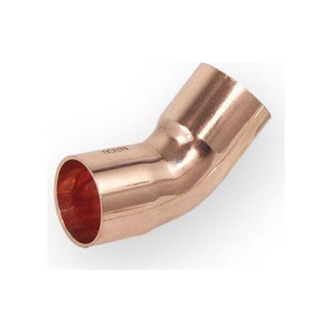 Rohrverschraubung Bogen Winkel Kupferlot Buchse x Buchse 18mm 45 Grad Winkel