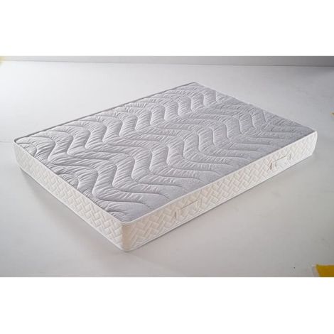 Lot de 2 Matelas 70x190 Mmoire de Forme 60 Kg-m3 x 20 cm Ferme - 5 Zones de Confort - Noyau Aertech 35 Kg-m3 HR Haute Densit (1/3)