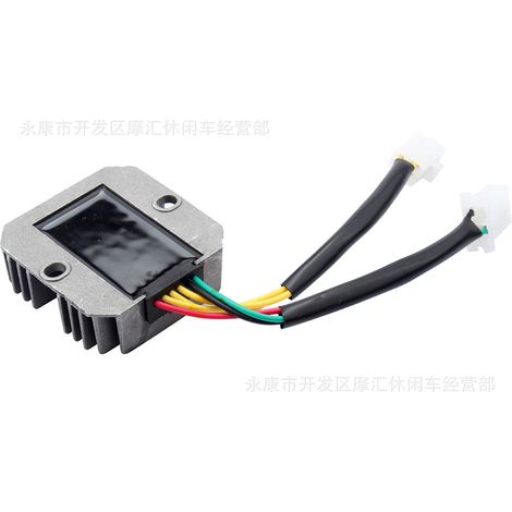 Scooter/Motorcycle GY6 50CC 150CC 152QMI 157QMJ CH125 Rectifier Voltage Regulator 6-Wire (1/5)