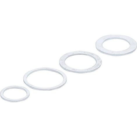 Jeu de Bagues de Réduction 4 pcs - Acier, Compact et Pratique, Pro - D-Work (1/5)