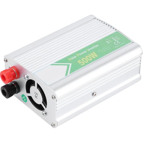 Convertisseur de puissance intelligent DC12V vers AC220V 500W avec LED, protection multiple et sécurité pour voiture (1/5)