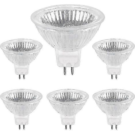 Ampoule halogène GU5.3 50W 12V, lot de 6 (1 unité) (1/5)