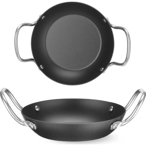 Plat de service universel en acier au carbone, diamètre 184 mm (1/5)
