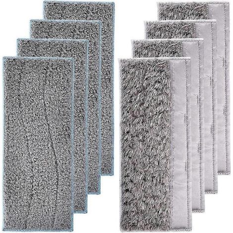 Lingettes de rechange lavables et réutilisables pour robot laveur de sols M6 (6110) (6112) - Lingettes humides et lingettes sèches (1/5)