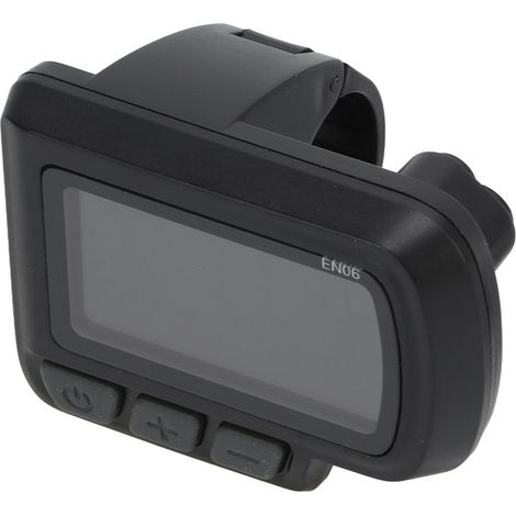 Compteur LCD pour vélo électrique, affichage de vitesse avec port USB et indicateur de batterie, compatible VTT (1/5)