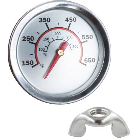 Thermomètre pour barbecue, charbon de bois, outil de mesure de la température de fumée-AquaForge (1/5)