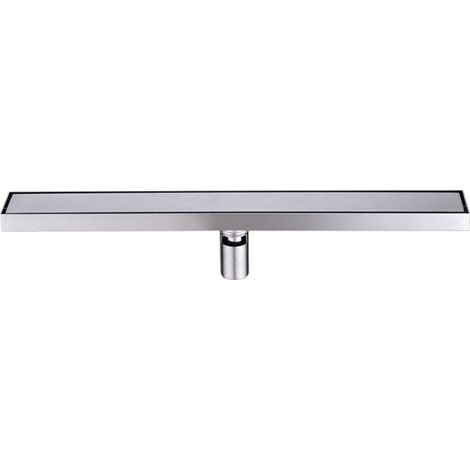 Canaletta doccia Ulisem 60 cm, pannello 2 in 1, con sifone e filtro per bagno rettangolare (1/4)