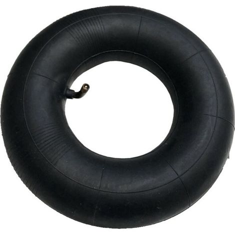 Chambre à air universelle 4,10 × 3,50-4 (104 × 89 × 102 mm), valve coudée, pour tondeuses à gazon, chariots, tracteurs, voitures de golf et remorques – 1 pièce (1/4)