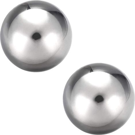 Lot de 2 billes acier chromé 35mm G10 Précision élevée Roulement lisse Vélos et glissières