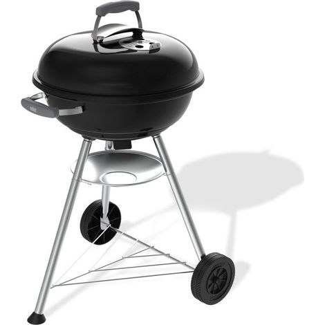 Barbacoa de carbón WEBER Compact Kettle 47, negra WEBER (1/2)