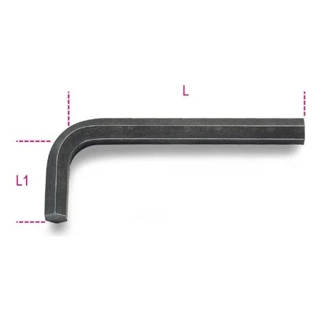 Clé à douille hexagonale Beta 96as 1/2 pouce 0,19 kg