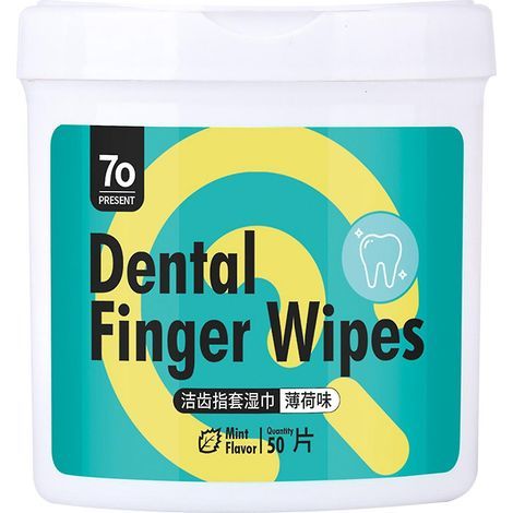 Lingettes dentaires pour chiens et chats : réduit la plaque dentaire et rafraîchit l’haleine. (1/4)