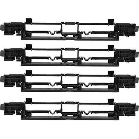 Bandes de protection pour barres de toit KIMISS, lot de 4. Convient aux bandes de protection ABS des barres de toit de l'Opel Astra H MK5. (1/5)