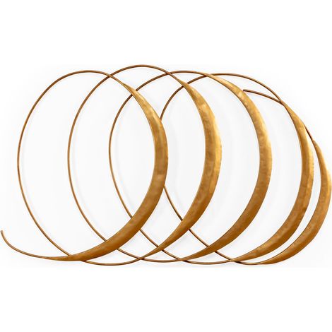 Escultura 101X3X64 Metal Dorado (1/2)